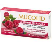 Mucolid Caramelle Per La Gola Lampone 24 Caramelle