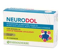Farmaderbe Neurodol 30 Compresse - Integratore Per L'Apparato Muscolo Scheletrico
