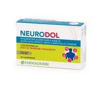 Farmaderbe Neurodol Acido Lipoico Integratore Sistema Nervoso, 30 Compresse