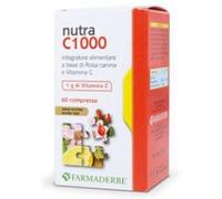 Farmaderbe C 1000 Integratore Alimentare, 60 Compresse
