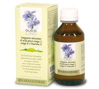 Farmaderbe Olio Alimentare Semi Lino 100 Ml