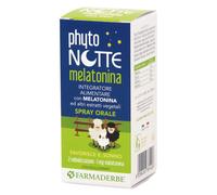 Farmaderbe Phyto Notte Melatonina Spray 30 ml - Integratore Alimentare