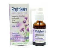 FARMADERBE Phytonerv Neotrasmitter Sos Ansia 30 ml Spray Orale - Integratore
