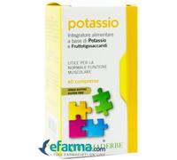 Farmaderbe Potassio Integratore Potassio Minerale 60 Compresse