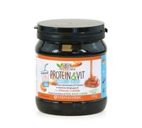 Farmaderbe Protein & Vit Integratore di Proteine al Caramello Salato, 320g