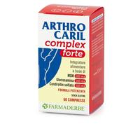 FARMADERBE Srl ARTHROCARIL COMPLEX FORTE 60 COMPRESSE FORMULA POTENZIATA SENZA GLUTINE