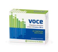 Farmaderbe Integratore alimentare Voce – 20 compresse masticabili