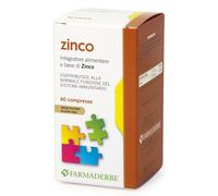 Farmaderbe Integratore alimentare Zinco – 60 compresse, 60 g