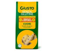 Farmafood Giusto Senza Glutine Cuori Frollini Gocce Cioccolato