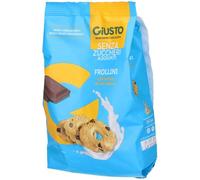 GIUSTO SENZA ZUCCHERO FROLLINI GOCCE CIOCCOLATO SENZA ZUCCHERO 350 G