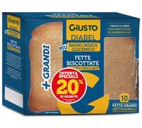 FARMAFOOD Srl GIUSTO DIABEL FETTE BISCOTTATE 2 PEZZI DA 75 G TAGLIO PREZZO -20%