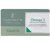FARMAFOOD Srl GIUSTO OMEGA 3 KRONOS DHA DA ALGA MARINA VEG 10 BUSTINE