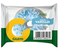 FARMAFOOD Srl Giusto Senza Glutine Donuts Vaniglia, snack da 35g