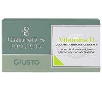FARMAFOOD Srl GIUSTO VITAMINA D KRONOS ORIGINE VEGETALE 30 COMPRESSE