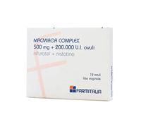 Farmapro Macmiror Complex 500 mg + 200.000 UI - 12 Ovuli Vaginali Per Candida E Trichomonas