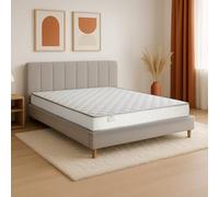 Farmarelax Materasso 18 cm | Matrimoniale 160x190 | 100% Made in Italy | 7 Zone Differenziate | Traspirante e Ergonomico | Antiacaro e Anallergico