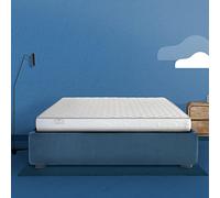 Farmarelax Materasso Singolo, Ortopedico, Imbottitura in Fibra, Traspirante, Altezza 16 cm reali, Misura 90x200cm, Spedito Sottovuoto Arrotolato, 100% Made in Italy. Ecoroyal