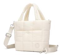 FARMARK Mini Puffy Bag - Borsa da crossbody leggera e impermeabile con scomparti multipli, tracolla regolabile, elegante e morbida come un piumino, bianco crema