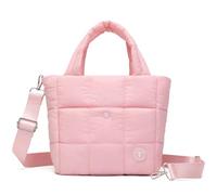 FARMARK Mini Puffy Bag - Borsa da crossbody leggera e impermeabile con scomparti multipli, tracolla regolabile, elegante e morbida come un piumino, Colore: rosa.