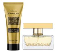 Farmasi Sensational Set Donna con Eau de Parfum 50 ml e Shower Gel Profumato 100 ml, Fragranza Lussuosa