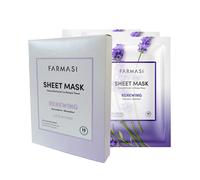 Farmasi Set di Maschere per Fogli Viso alla Lavanda - Maschere Rinfrescanti...