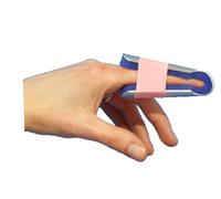 Farmacare Stecca per Frattura Dita a Campana Farmasplint - Preformata in alluminio, Imbottitura 15 cm