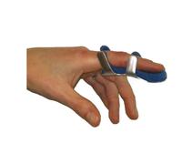 STECCA PER FRATTURA DITA A RANETTA FARMASPLINT MISURA PICCOLA IN ALLUMINIO MODELLABILE CON IMBOTTITURA IN SPUGNA POLIURETANICA ANTIALLERGICA RADIOTRASPARENTE 8 CM 1 PEZZO