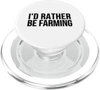 Farmer Funny - Preferirei essere agricoltura PopSockets PopGrip per MagSafe