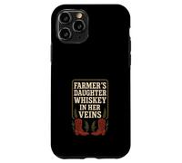 Farmers Daughter Country Roots Rural Pride Farm Life Rustico Custodia per iPhone 11 Pro