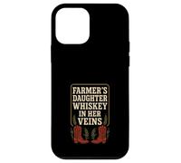 Farmers Daughter Country Roots Rural Pride Farm Life Rustico Custodia per iPhone 12 mini