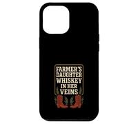 Farmers Daughter Country Roots Rural Pride Farm Life Rustico Custodia per iPhone 12 Pro Max