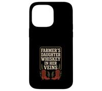 Farmers Daughter Country Roots Rural Pride Farm Life Rustico Custodia per iPhone 14 Pro Max