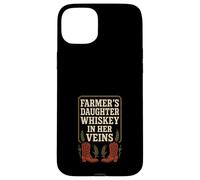 Farmers Daughter Country Roots Rural Pride Farm Life Rustico Custodia per iPhone 15 Plus