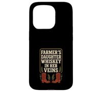 Farmers Daughter Country Roots Rural Pride Farm Life Rustico Custodia per iPhone 15 Pro