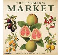 Farmer's Market 2026 Wall Calendar