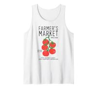 Farmer's Market Maple Ridge Camicia Carino Pomodoro Cluster Art Canotta