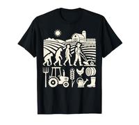 Farmhand Evolution Agricoltura Rurale Progettazione agricola Maglietta