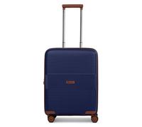 Farmhood Eco Edition - Valigetta rigida per cabina, sostenibile, piccolo trolley da 40 x 22 x 55 cm, con piega espandibile da 44 a 50 litri, ultra leggera, solo 2,9 kg, blu navy, Koffer S (55 cm