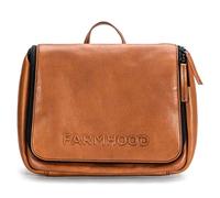 Farmhood Memphis Borsa da toilette Pelle 27 cm marrone