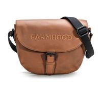 Farmhood Nashville L Borsa a tracolla in pelle 25 cm marrone