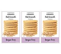 Farmhouse Biscuits - Biscotti Crunch con avena senza zucchero 150 g (confezione da 3)