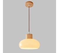 Farmhouse Small Pendant Lights Kitchen Island, Adjustable Height Ceiling Lamp with Glass Dome Shade, Dining Living Room Hallway Entryway Hanging Chandeliers