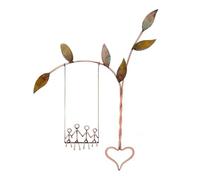 Farmhouse Wall Decor Rustic Iron Art Wall Hanging Decoration Rooted in