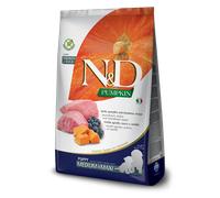 Farmina Cane N&D Pumpkin Puppy Medium&Maxi Agnello, Zucca & Mirtillo 2,5KG
