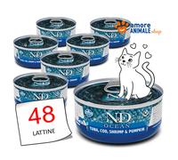 Farmina Cat ADULT N&D Ocean → Lattine da 70 gr - GUSTI MISTI - Per Gatto, Gatti