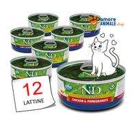 Farmina N&D Prime Grain Free Feline 70 gr: Agnello e Mirtilli