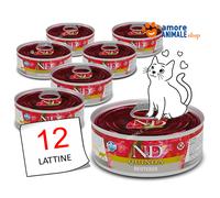 Farmina Cat N&D Quinoa Neutered - Lattina da 80 Gr - CONFEZIONE RISPARMIO
