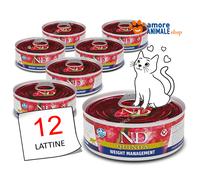 Farmina N&D Quinoa Feline Umido 80 gr: Weight Management