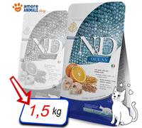 Farmina N&D Ocean Feline Aringa Zucca e Arancia: 1,5 kg