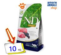 Farmina N&D Prime - Grain Free Adult all'Agnello e Mirtillo 10 Kg